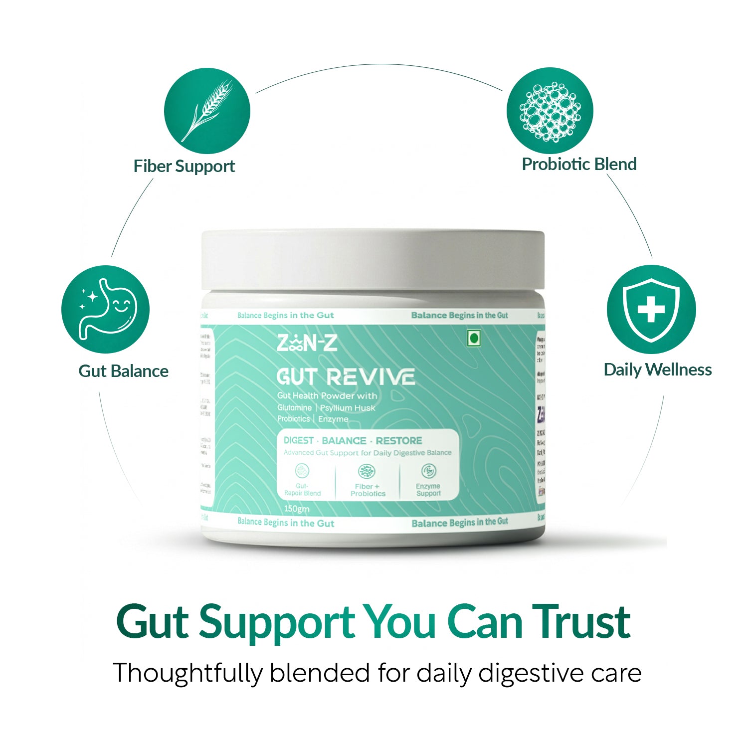 GUT ZEN™ — Daily Gut Balance Formula