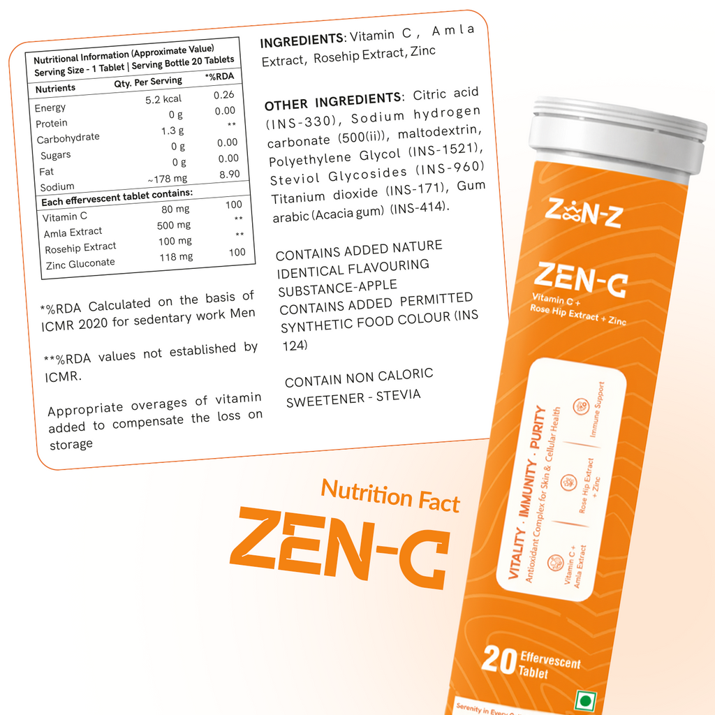 ZEN-C™ — Effervescent Vitamin C Tablets