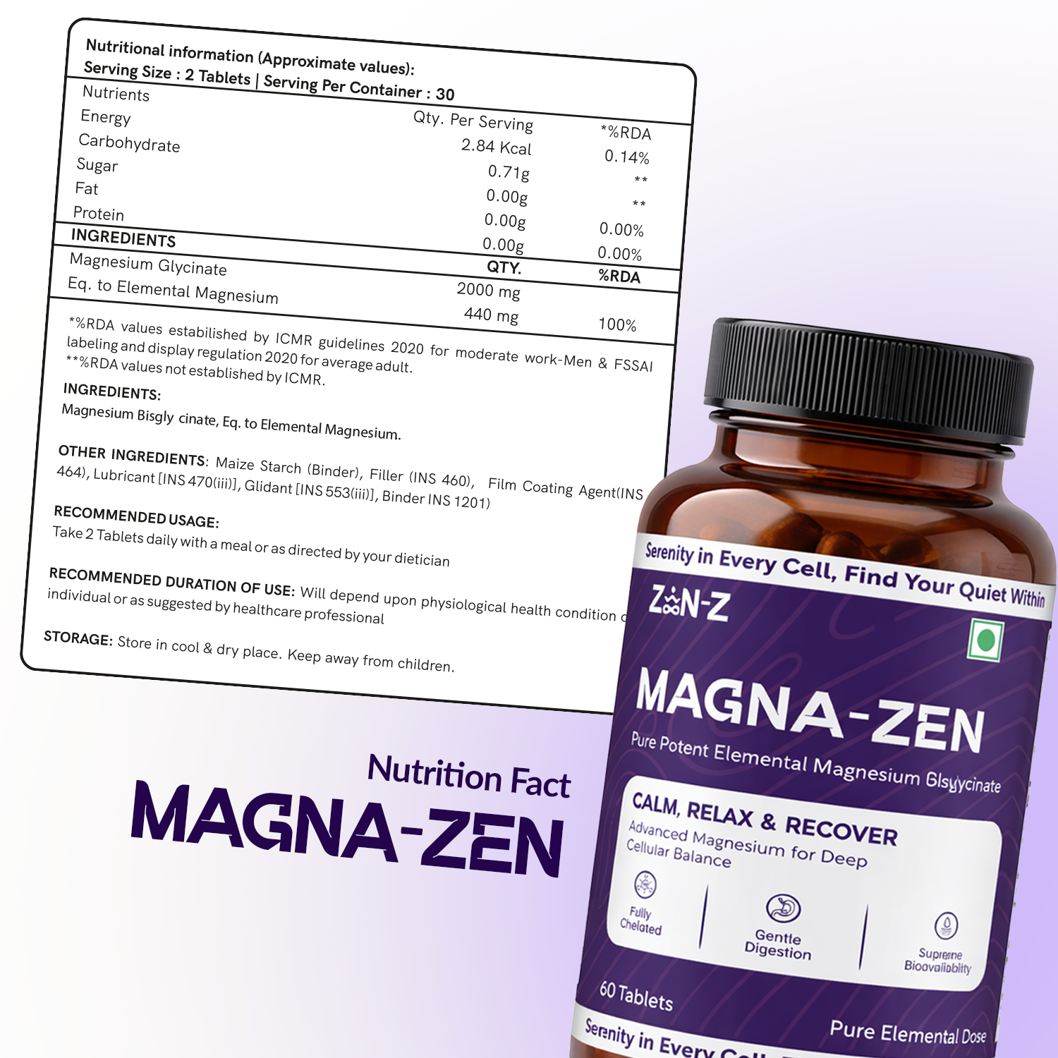 MAGNA-ZEN™ Magnesium Bisglycinate